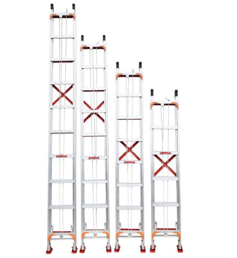 Which is more practical, aluminum telescopic ladder or folding ladder?